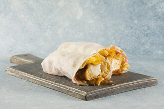 Tatlı Acılı Çıtır Tavuk Fit Yufka - Sweet Chılı Chicken Fit görseli