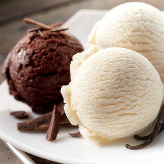 Sade Fıstık Çikolata Top Dondurma (480 Gr.) görseli