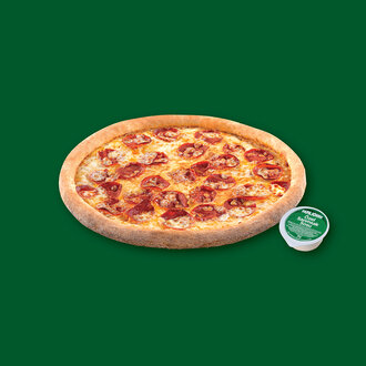 Orta Boy Peperoni Pizza & Sarımsak Sos görseli