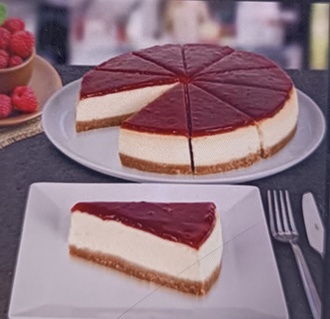 Frambuazlı Cheesecake görseli