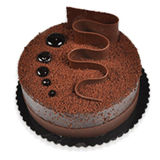 Çikolata Parçacıklı Pasta (No.1) (6 Kişilik) görseli