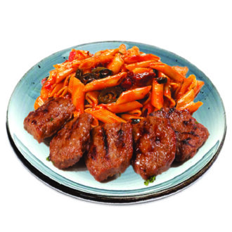 Izgara Köfteli Soslu Penne görseli