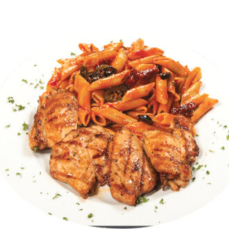 Izgara Tavuklu Soslu Penne görseli