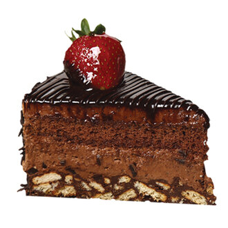 Çikolata Mozaik Pasta görseli