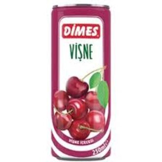 Dimes Vişne Meyve Suyu 250 Ml görseli