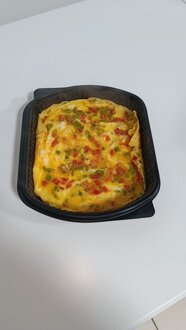 Sebzeli Omlet görseli