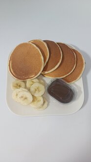 Çikolatalı Muzlu Pankek görseli