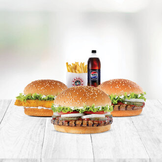 3’Lü Mega Menü görseli