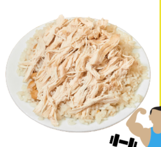Tavuklu Pilav (Sporcu Ekstra Tabak) görseli