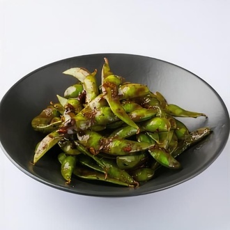151. Edamame With Black Bean Sauce görseli