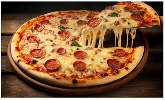 Sucuklu Kaşarlı Pizza görseli