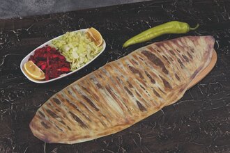 Kavurmalı Katmer Pide görseli