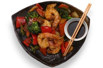 70- Tatlı Ekşi Soslu Jumbo Karides (7 Pcs.) görseli