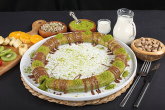 Çikolatalı Simit Katmer (3-4 Kişilik) görseli