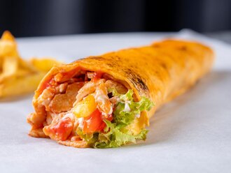 Hatay Usulü Tavuk Döner Dürüm görseli