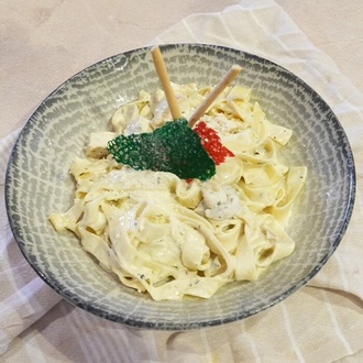 Fettuccine Alfredo görseli