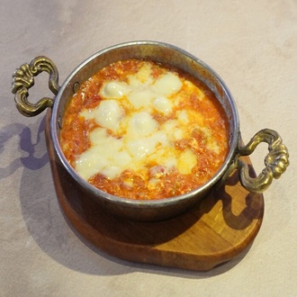 Beyaz Peynirli Menemen görseli