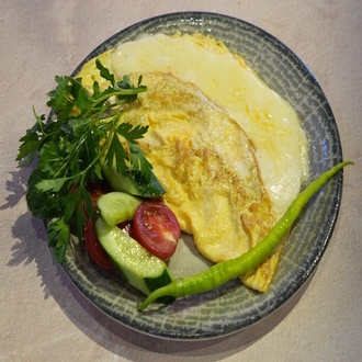Kaşarlı Omlet görseli