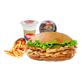 Tombik Tavuk Döner Menü görseli