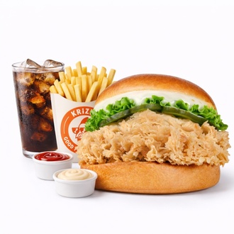 Festo Burger + İçecek + Patates Kızartması + 2 Adet Sos görseli