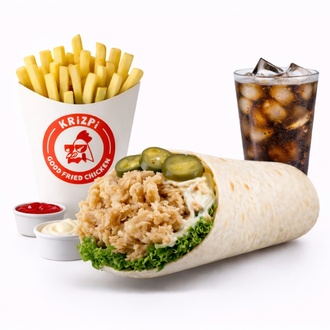 Festo Wrap + İçecek + Patates Kızartması + 2 Adet Sos görseli
