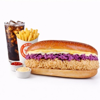 Molyviç + İçecek + Patates Kızartması + 2 Adet Sos görseli