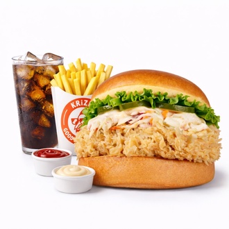 Jalapeno Burger + İçecek + Patates Kızartması + 2 Adet Sos görseli
