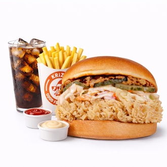 Winbbq Burger + İçecek + Patates Kızartması + 2 Adet Sos görseli