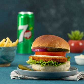Vegan Burger Schnitzel Menü görseli