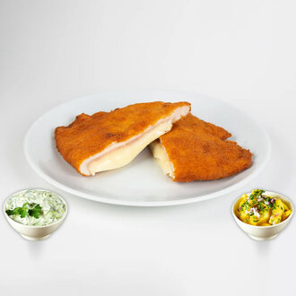 Cordon Bleu Schnitzel Menü görseli