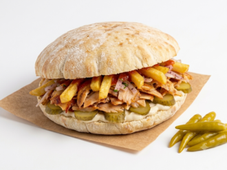 Tombik Ekmek Arası Tavuk Döner görseli