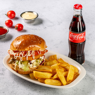 Balık Burger Menü görseli