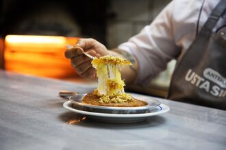 Antep Usulü Peynirli Künefe görseli