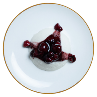 Panna Cotta Orman Meyveli görseli