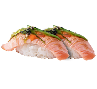 Hot Salmon Nigiri görseli