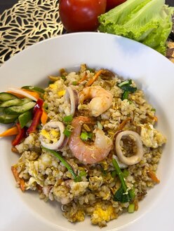 Nasi Goreng Seafood Indonesian Fried Rice görseli