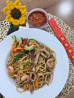 Mie Goreng Seafood Indonesian Noodle görseli