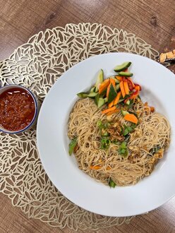 Bihun Goreng Vegetable Indonesian Rice Noodle görseli