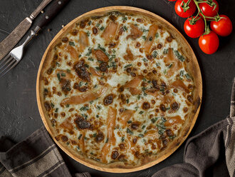 Füme Somonlu Pizza (Orta Boy) görseli