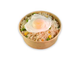 Sebzeli Yumurtalı Pilav. görseli