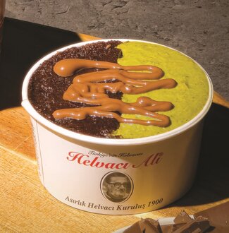 Dubai Soslu & Çikolatalı İrmik Helvası (Standart - 150 Gr.) görseli