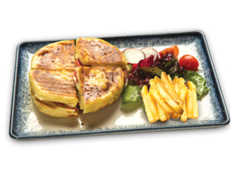 Kaşar Peynirli Bazlama Tost görseli