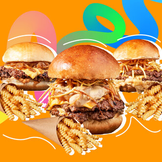 3'Lü B Fırsat Menü (3 Adet Seçeceğin Smash Burger & Çıtır Patates Kızartması) görseli