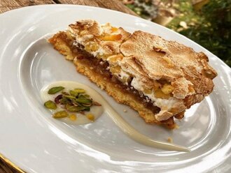 Merengli Elmalı Tart ( Dilim ) görseli