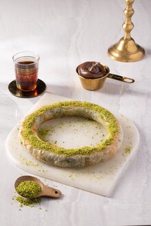 Çikolatalı Simit Katmer (2 Kişilik) görseli