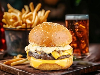 Only Cheese Burger Menü görseli