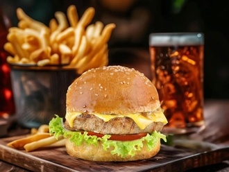 Chicken Fabrique Burger Menü görseli