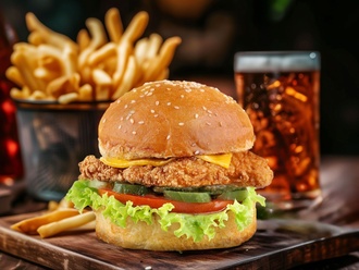 Çıtır Cheese Burger Menü görseli