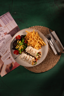 Tavuklu Wrap (120 Gr.) görseli