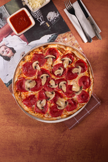 Salamlı Pizza (Standart Boy) görseli